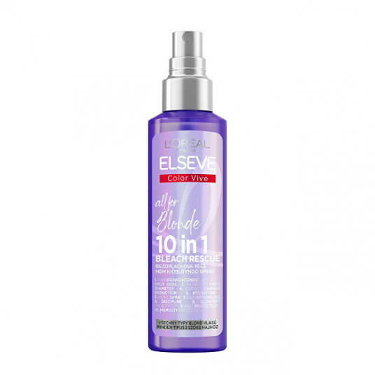 L´Oréal Paris – nenuplaunama šviesių plaukų priežiūra Color Vive Purple All For Blonde 10 viename (purškiamas) 150 ml