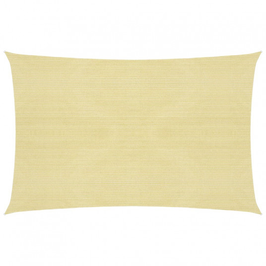 Uždanga nuo saulės, smėlio spalvos, 2,5x3m, HDPE, 160g/m²