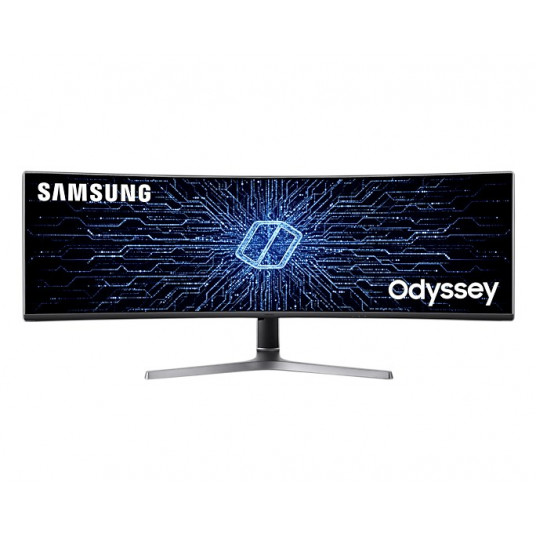  124,2cm/49'' (5120x1440) Samsung Odyssey G9 C49RG90SSP Curved QLED 32:9 4ms 120Hz DisplayHDR 1000 HDMI DisplayPort VESA Dual Quad HD DarkGrey/Blue 