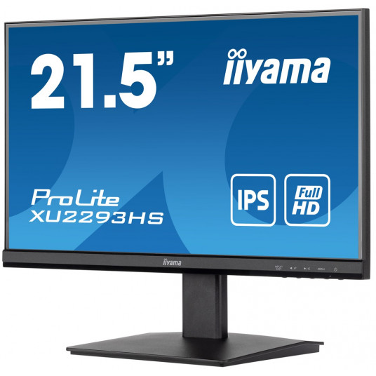  21,5''/54,6cm (1920x1080) iiyama XU2293HS-B5 3ms HDMI DisplayPort Speaker FullHD Black 