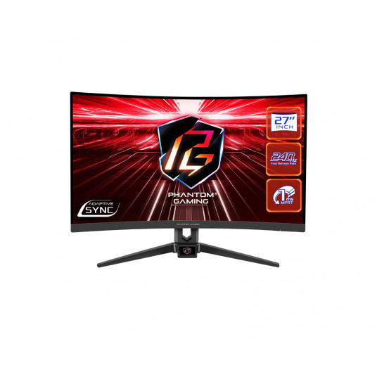  Asrock PG27F15RS1A 68,6 cm (27") 1920 x 1080 pikseliai „Full HD“ Juoda 