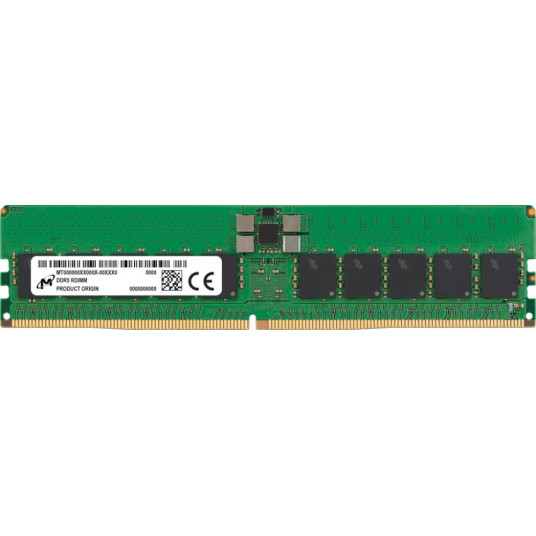 Serverio atminties modulis|MICRON|DDR5|32GB|RDIMM|4800 MHz|CL 40|1,1 V|MTC20F2085S1RC48BR