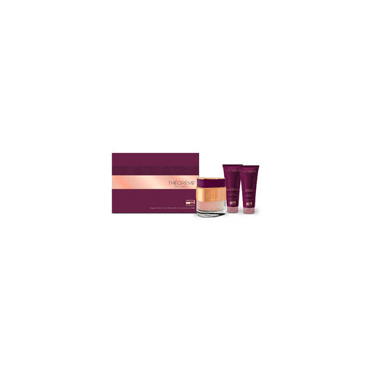 Rue Broca Theorem Pour Femme dovanų rinkinys EDP 90 ml, dušo želė 100 ml ir kūno losjonas 100 ml, 90 ml