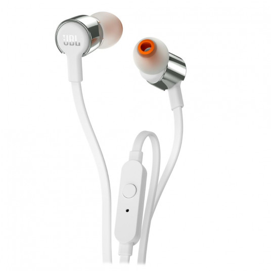 Ausinės JBL T210, 3.5mm, Grey