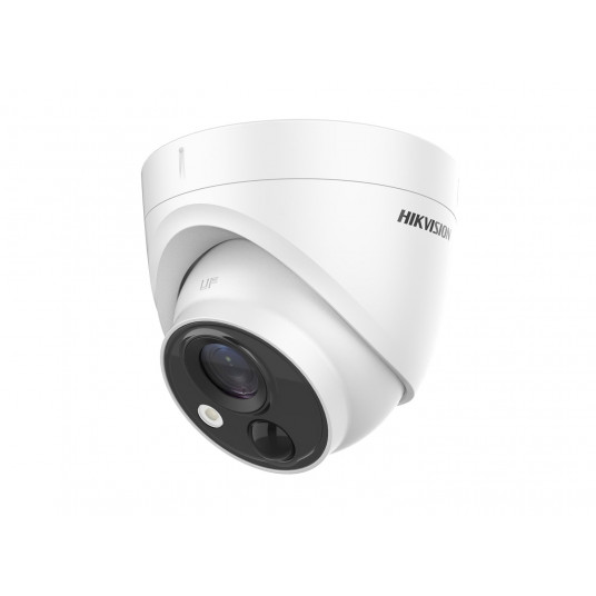 Hikvision skaitmeninė technologija DS-2CE71D0T-PIRLPO Lauko CCTV apsaugos kamera, šviesos signalizacija 1920 x 1080 px Montuojama ant lubų