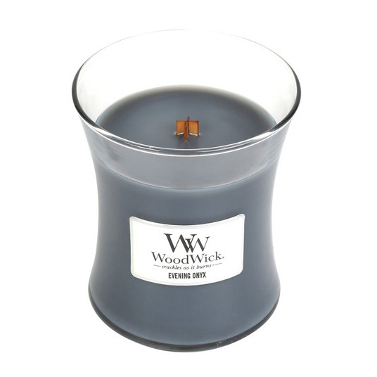 WoodWick - Kvapių žvakių vaza Evening Onyx 275 g