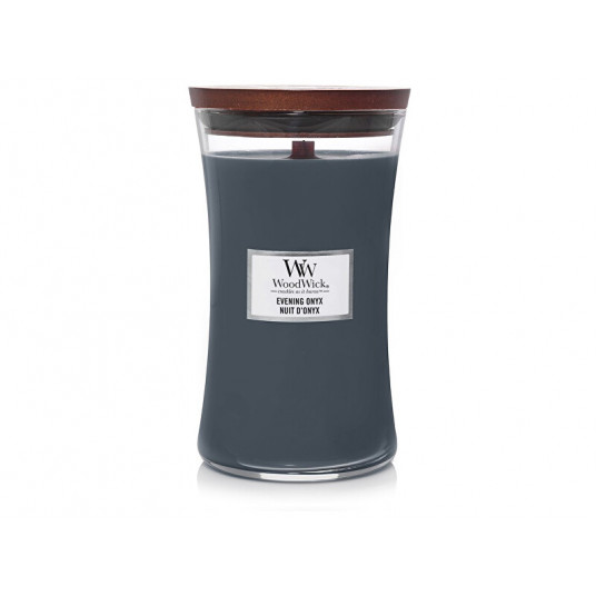 WoodWick - Kvapių žvakių vaza didelė Evening Onyx 609,5 g