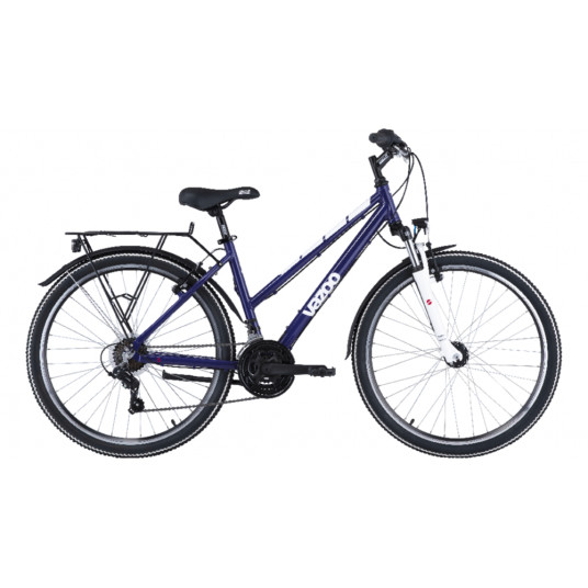 Dviratis 26" YAZZO Sport 2.6 trapez 21g mėlynas