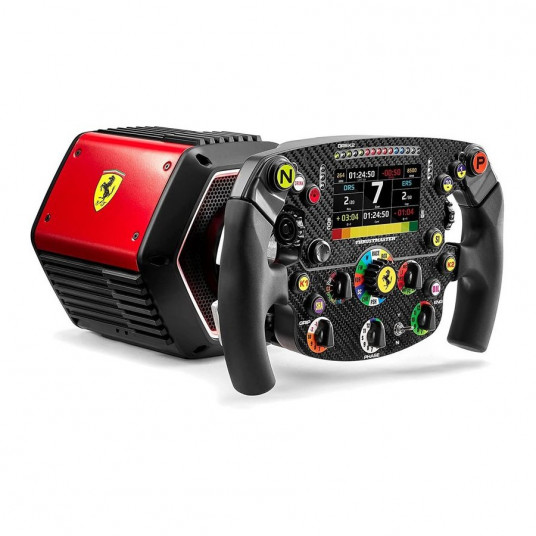 „Thrustmaster Base T818“ + „Ferrari SF1000“ vairo simuliatorius