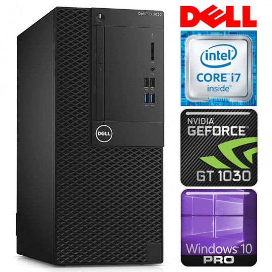 DELL 3050 Tower i7-7700 8GB 512SSD M.2 NVME GT1030 2GB WIN10Pro