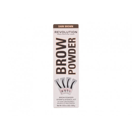 Antakių pudra Makiažo Revolution London Brow Powder Stamp & Trafaretas, 0,65g
