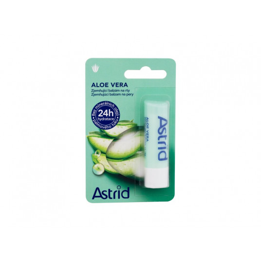 Lūpų balzamas Astrid Aloe Vera, 4,8g