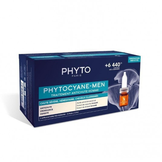 Phyto Phytocyane Men nuo plaukų slinkimo 12x5ml