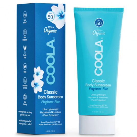 „Coola Classic Body Organic“ losjonas nuo saulės Spf50 148ml