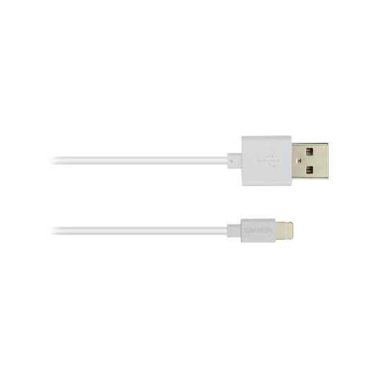 Kabelis CANYON MFI-1 CNS-MFICAB01W 1m. White