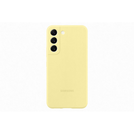 Dėklas Samsung Galaxy S22 Silicone Yellow