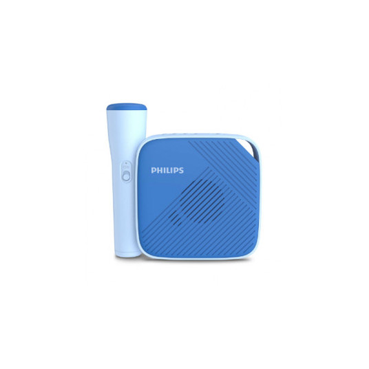 Garso kolonėlė Philips TAS4405N/00 3W, one touch recording to Micro SD card, wireless microphone, 6h battery life, audio input 3,5 mm jack