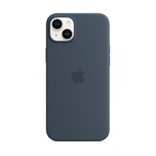 Dėklas iPhone 14 Plus Silicone Case with MagSafe - Storm Blue