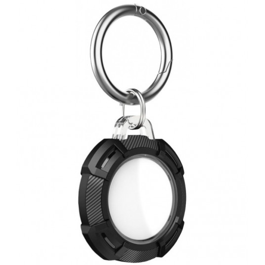 Dėklas Apple AirTag Tech-Protect X-Carbo Black