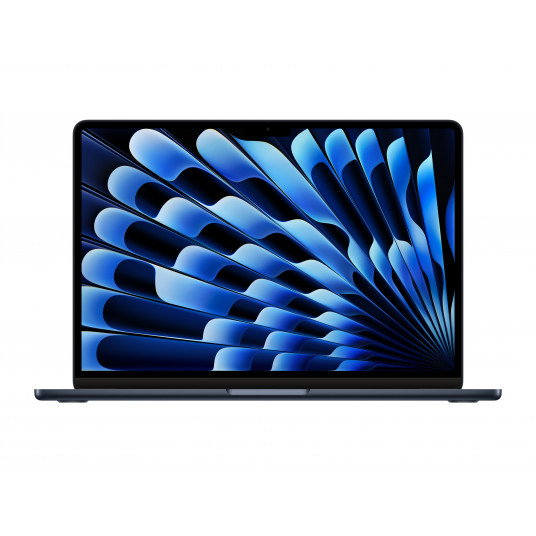 Nešiojamas kompiuteris MacBook Air 13.6" Apple M3 Chip 8C CPU, 8GB RAM, 512GB SSD, Midnight INT, MRXW3ZE/A