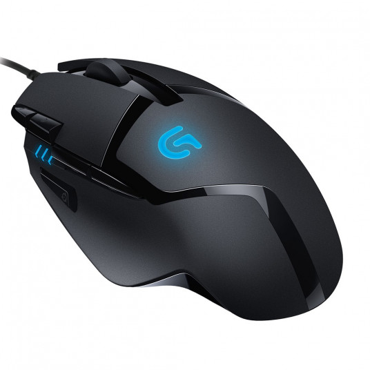 Logitech G G402 Hyperion Fury kompiuterio pelė Dešinės rankos USB A tipo 4000 DPI