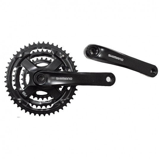 Priekinis žvaigždžių blokas SHIMANO Tourney TY501 48/38/28T 170mm (juoda)
