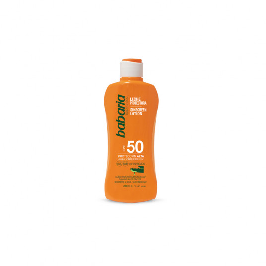 Babaria Apsauginis losjonas nuo saulės su Aloe Vera Spf50 200ml