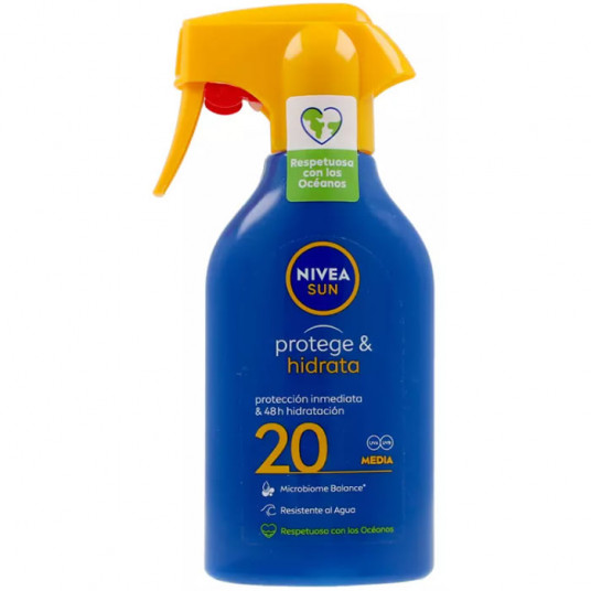 Nivea Sun Protect And Hydrate Purškiklis nuo saulės Spf20 270ml