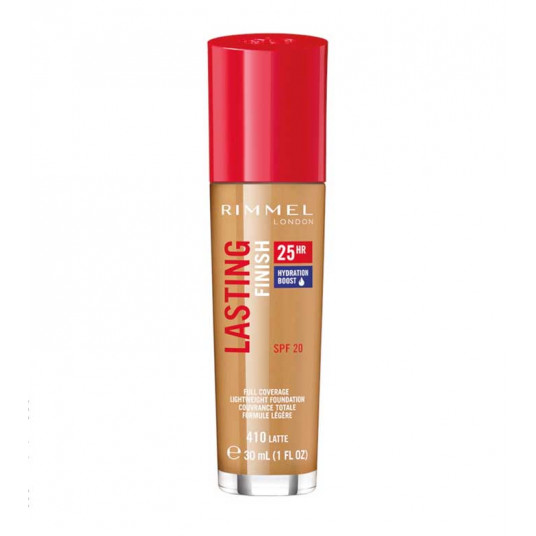 RIMMEL LONDON ilgalaikis apdaila 25H makiažo pagrindas SPF20 30 ml 150 rožių vanilė