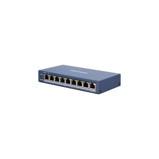 Hikvision Digital Technology DS-3E1309P-EI tinklo komutatorius Valdomas L2 Fast Ethernet (10/100) Maitinimas per Eternetą (PoE) Pilka