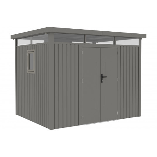 Sandėliukas  HOME&GARDEN Kopenhaga 10x8 Silver Grey