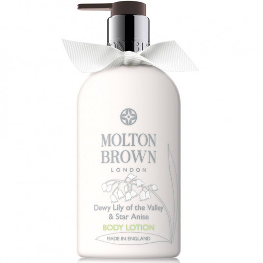Molton Brown, Dewy Lily of the Valley ir žvaigždinis anyžius, kūno losjonas, 300 ml