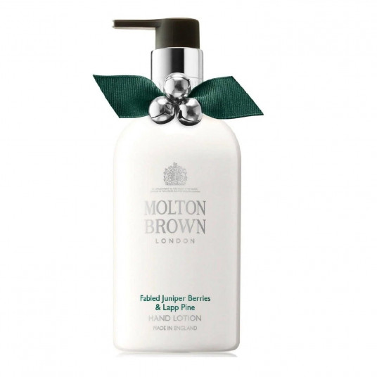 Molton Brown, pasakiškos kadagio uogos ir lapp pušis, minkštinamasis, rankų losjonas, 300 ml