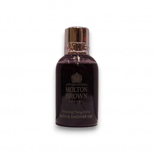 Molton Brown, atpalaiduojantis ylang-ylang, vanilė, valantis ir drėkinantis, dušo želė, 50 ml