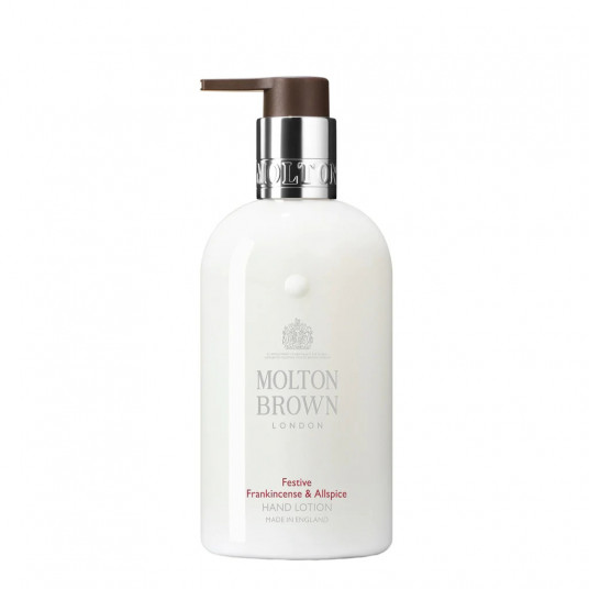 Molton Brown, šventinis, drėkinantis, rankų losjonas, smilkalai ir kvapieji pipirai, 300 ml