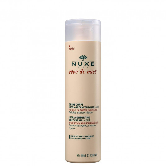 Nuxe, Reve de Miel, maitinamasis, kūno kremas, 200 ml