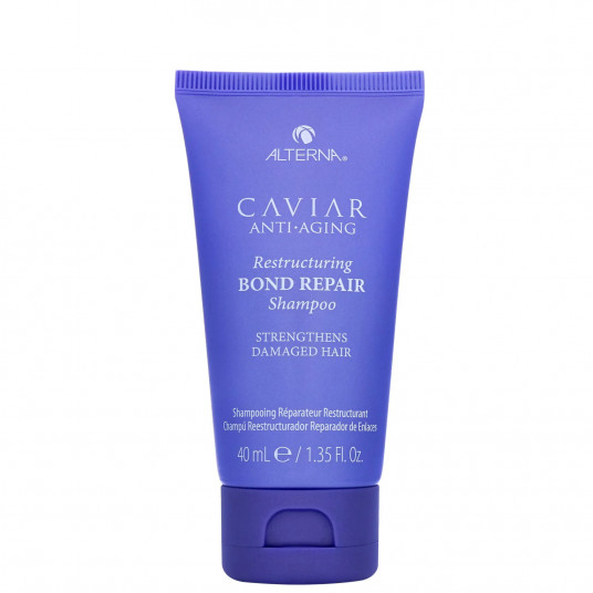 Alterna, ikrai, anti-senėjimą stabdantis, restruktūrizuojantis jungtis, ikrų ekstraktas, plaukų šampūnas, stiprinimui, 40 ml