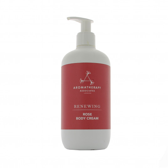 Aromatherapy Associates, rožė, taukmedžio sviestas, maitinamasis, kūno kremas, 400 ml