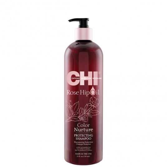 Chi, Rose HipOil, plaukų šampūnas, spalvos apsaugai, 739 ml