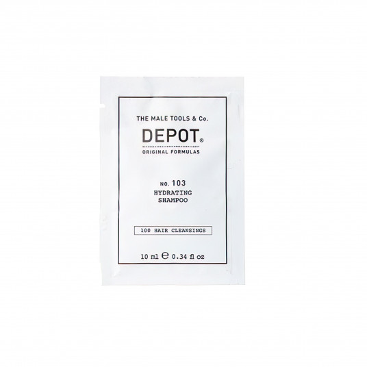 Depot, 100 plaukų valymas Nr. 103, provitaminas B5, plaukų šampūnas, drėkinimui, 10 ml