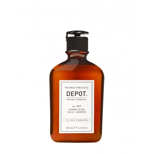 Depot, 100 Plaukų valymas Nr. 101, Botanikos kompleksas, Plaukų šampūnas, Normalizuojantis, 250 ml