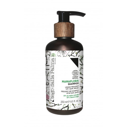 Diego Dalla Palma, Mama Flora, be silikono, plaukų šampūnas, maitinantis, 250 ml