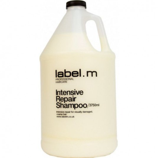 Label.M, valymas, avižų ekstraktas, plaukų šampūnas, skirtas atstatyti, 3750 ml