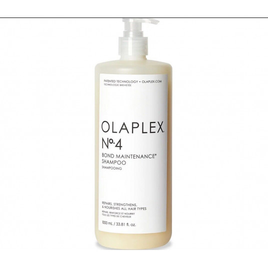 Olaplex, No.4 Bond Maintenance, plaukų šampūnas, taisantis ir stiprinantis, 1000 ml