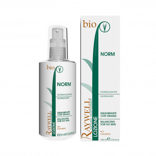 Raywell, Bio Nature, plaukų losjonas, skirtas reguliuoti riebalų perteklių, 100 ml