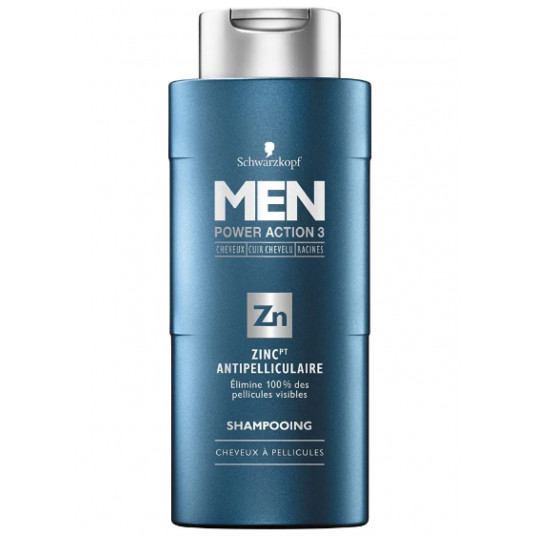 Schwarzkopf Professional, Men Power Action 3, plaukų šampūnas, skirtas drėkinimui, 50 ml