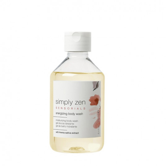 Simply Zen, suteikia energijos, tonizuoja, dušo želė, visų tipų odai, 250 ml