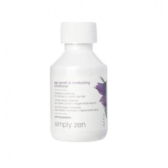 „Simply Zen“, „Age Benefit & Moisturizing“, plaukų kondicionierius, skirtas drėkinimui, 100 ml