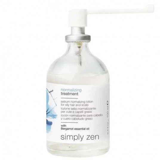Simply Zen, normalizuojantis, paliekamas galvos odą gydantis serumas, skirtas subalansuoti, 100 ml