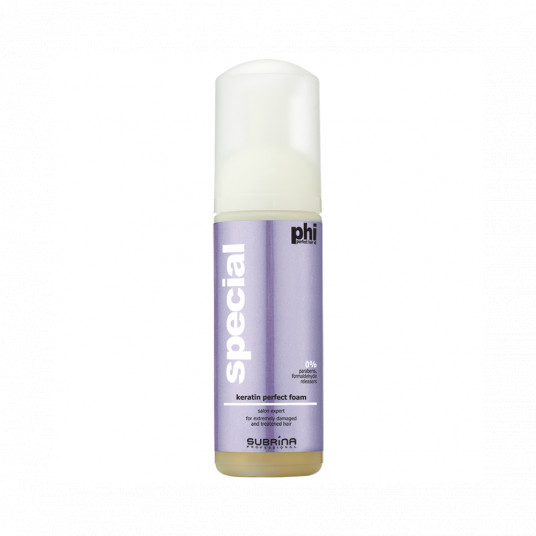 Subrina Professional, Phi Special, be parabenų, nenuplaunamas plaukų priežiūros kremas, skirtas glotninti, 150 ml